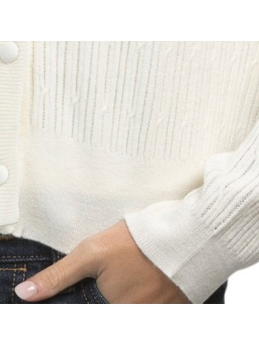 CYRUS Button Front Cardigan - Picture 4 of 4